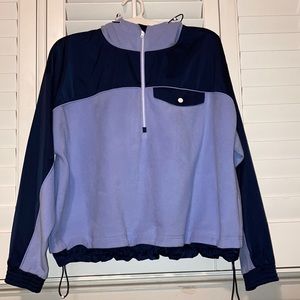 Athleta half zip pullover size medium